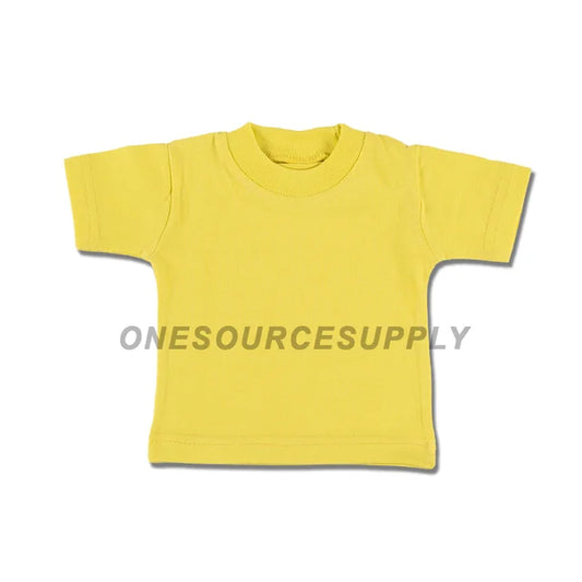 Mini T-Shirt 100% Cotton (Yellow)