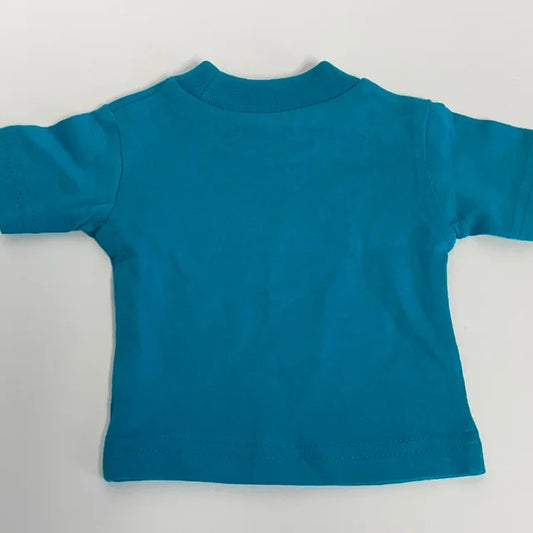 Mini T-Shirt 100% Cotton (Aqua Green)
