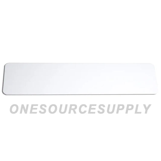 Street Sign Blank Radius Corners 6"x24" (White) .040 - Not for Sublimation