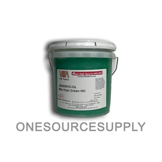 WM Plastics HO Inks | High-Opacity Ink for Dark Fabrics