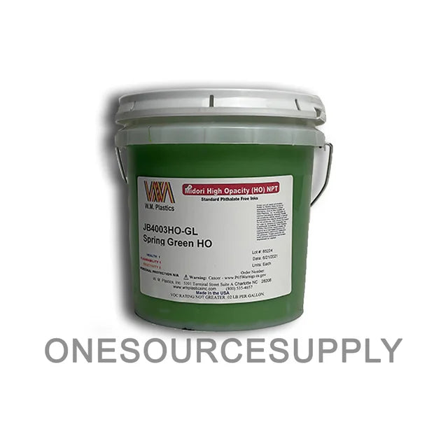 WM Plastics HO Inks | High-Opacity Ink for Dark Fabrics