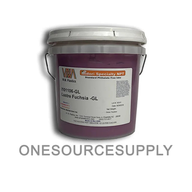 WM Plastics Lustre Inks | Shimmering Metallic Finish