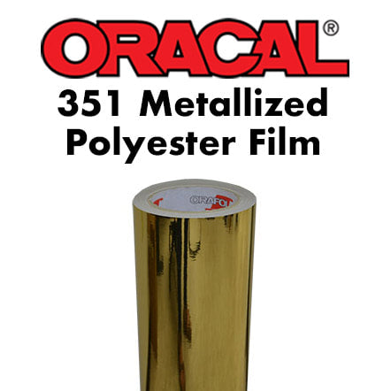 Oracal 351 Gloss Gold/ Polyester