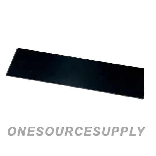 Street Sign Blank Radius Corners 6"x24" (Black) .040 - Not for Sublimation
