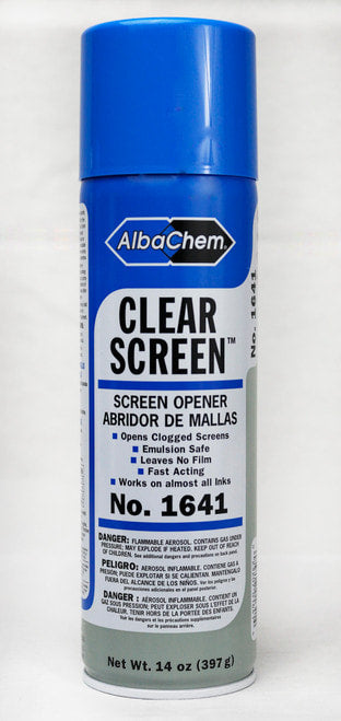AlbaChem Clear Screen #1641 screen opener 14 oz aerosol spray can