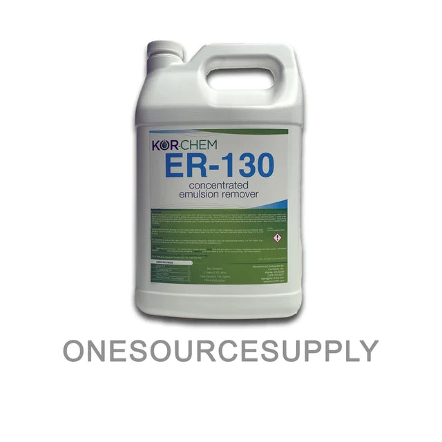 Kor-Chem ER-130 concentrated emulsion remover gallon jug