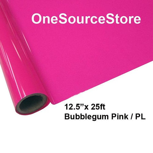 Bubblegum Pink PL | Foil 12.5"x 25ft