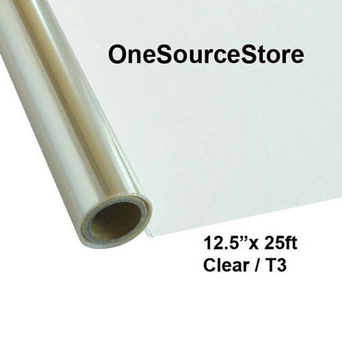 Clear T3 | Foil 12.5"x 25ft