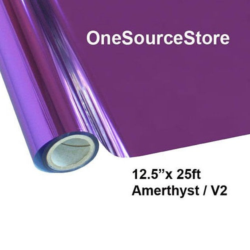 Amethyst V2 | Foil 12.5"x 25ft
