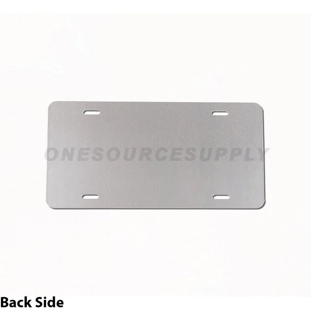 License Plate Blank (Chrome) .040 - Not for Sublimation
