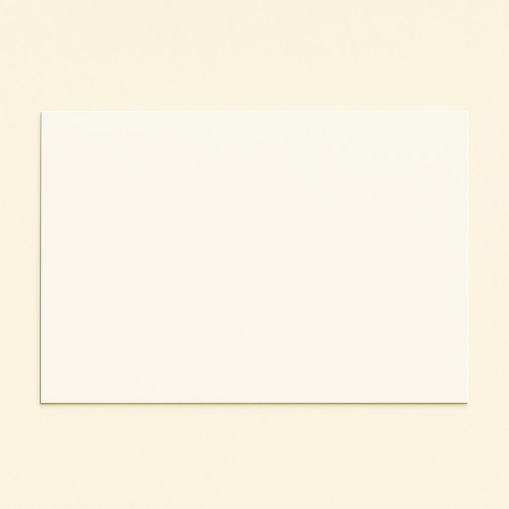 White .040 aluminum sign blank 12 x 18 with square corners