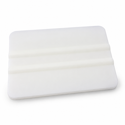 5 inch white plastic squeegee for vinyl application