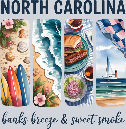 DTF Transfer North Carolina - Banks Breeze & Sweet Smoke