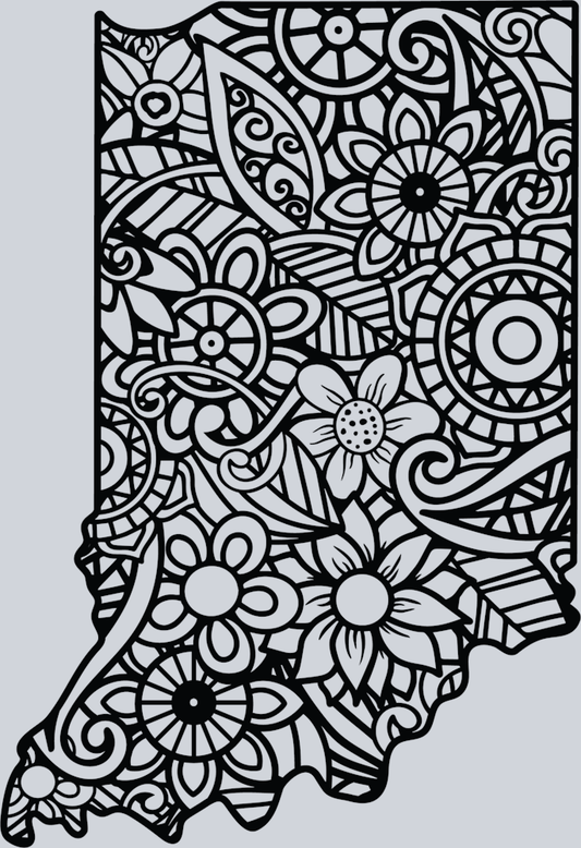 DTF Transfer Indiana - Mandala