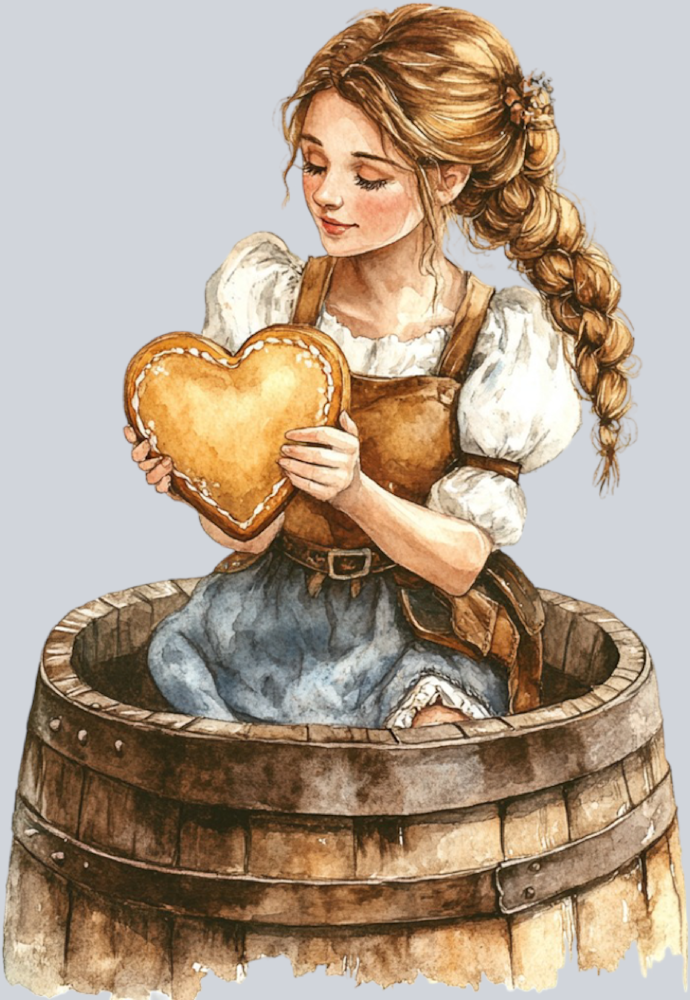 DTF Transfer Oktoberfest - Barrel Maid