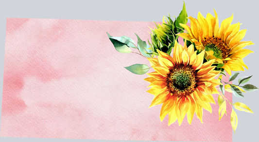 DTF Transfer Kansas - Sunflower Watercolor