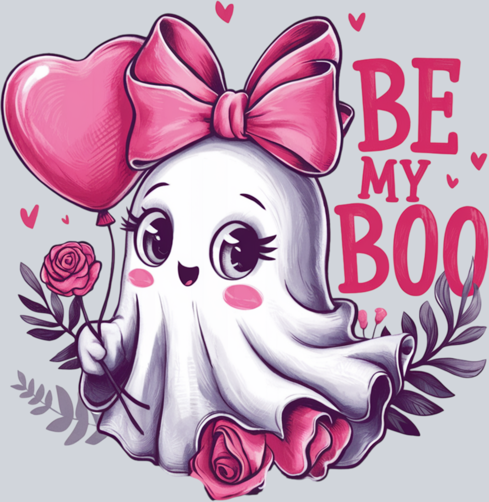 DTF Transfer Valentines - Be my Boo
