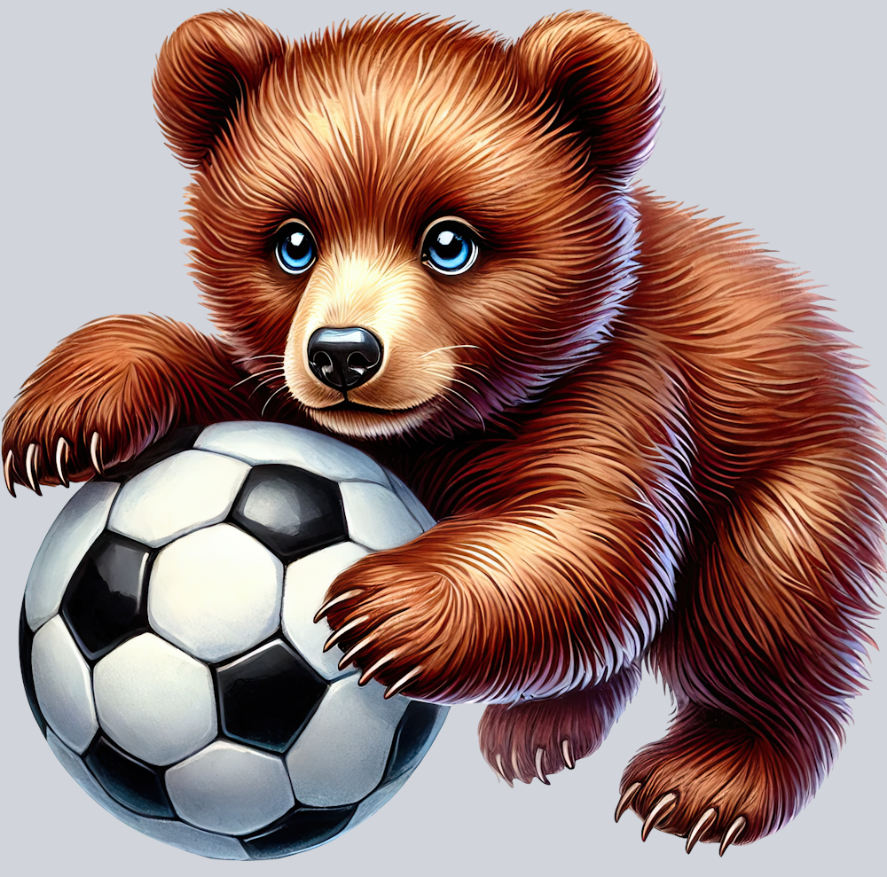 DTF Transfer Soccer - Bear