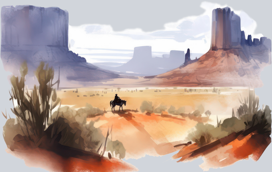 DTF Transfer Western - The Valley