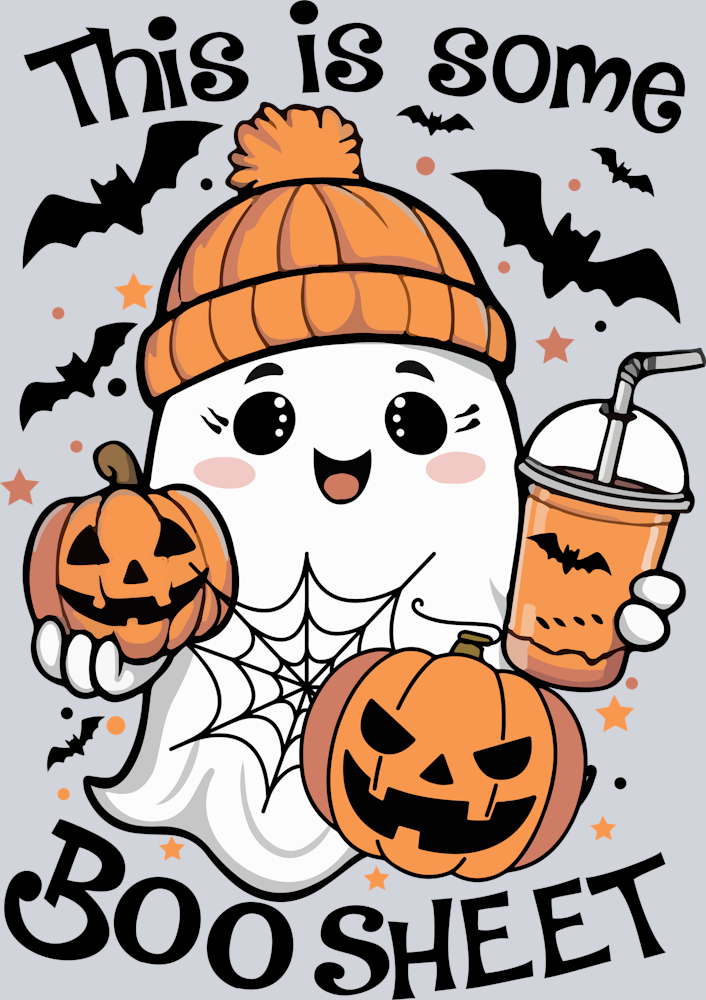 DTF Transfer Halloween - This is some Boo Sheet