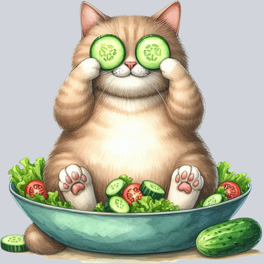 DTF Transfer Cats - Salad