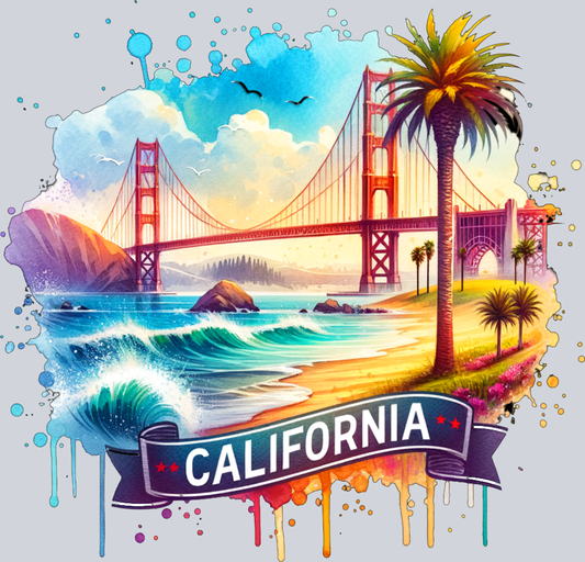 DTF Transfer California - Dreaming