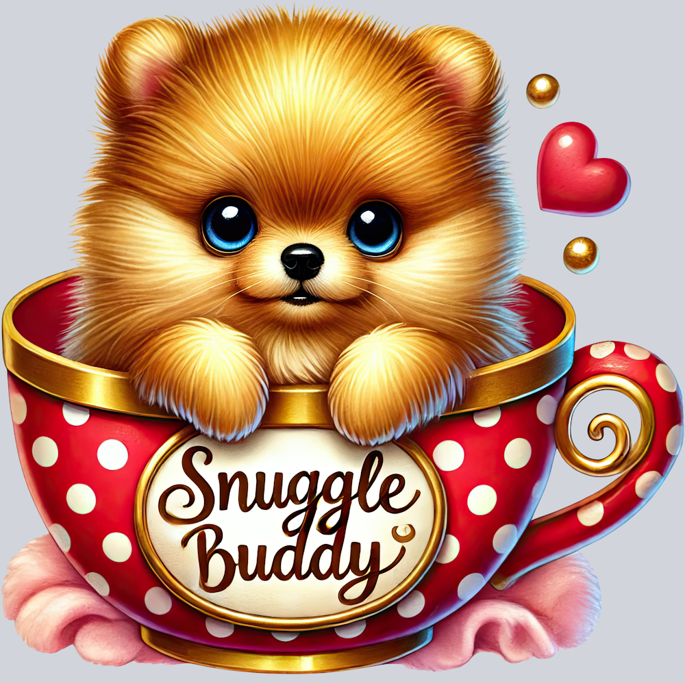 DTF Transfer Valentines - Snuggle Buddy