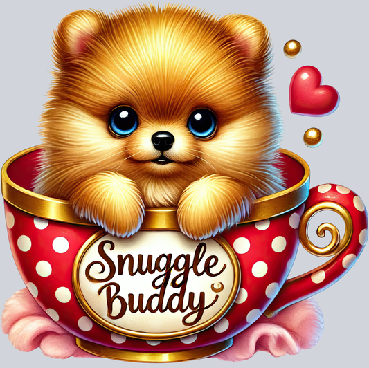 DTF Transfer Valentines - Snuggle Buddy