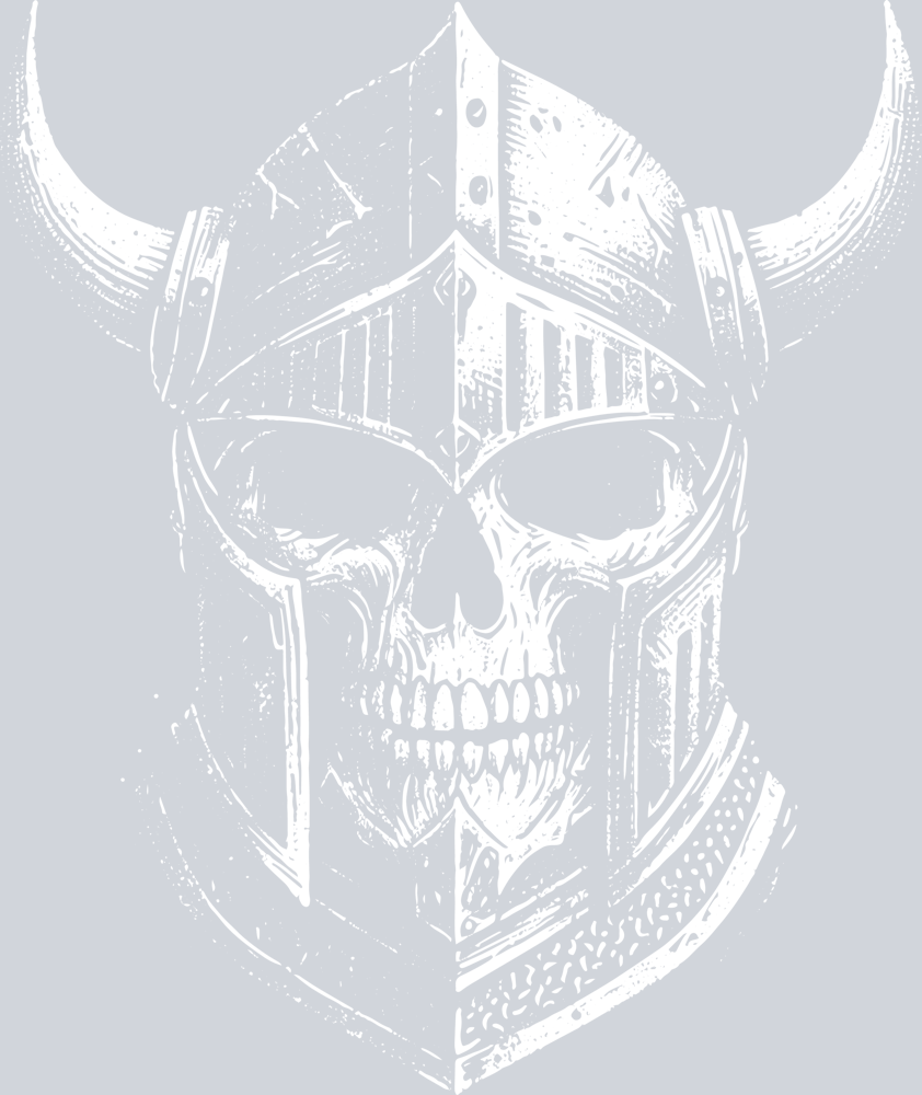 DTF Transfer Medieval - Skull Warrior
