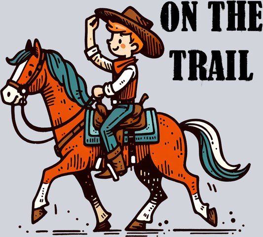 DTF Transfer Western - On the Trail
