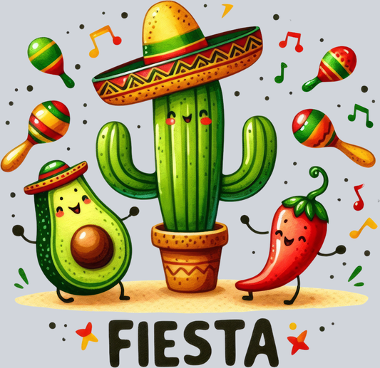DTF Transfer Cinco de Mayo - Fiesta