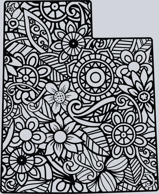 DTF Transfer Utah - Mandala