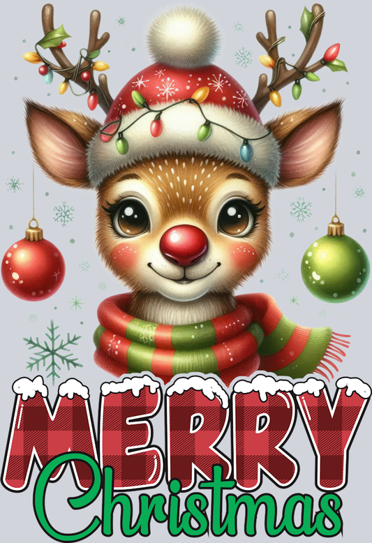 DTF Transfer Christmas - Merry Christmas