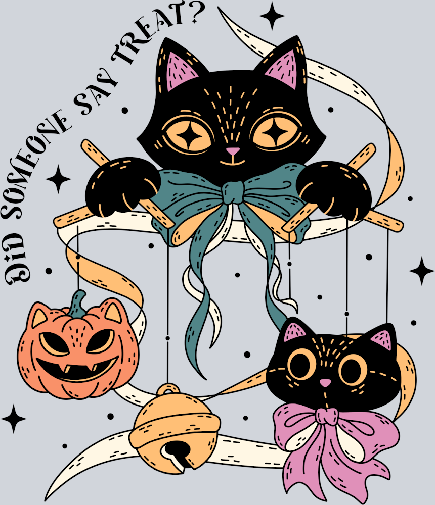 DTF Transfer Halloween - Did someone say threat