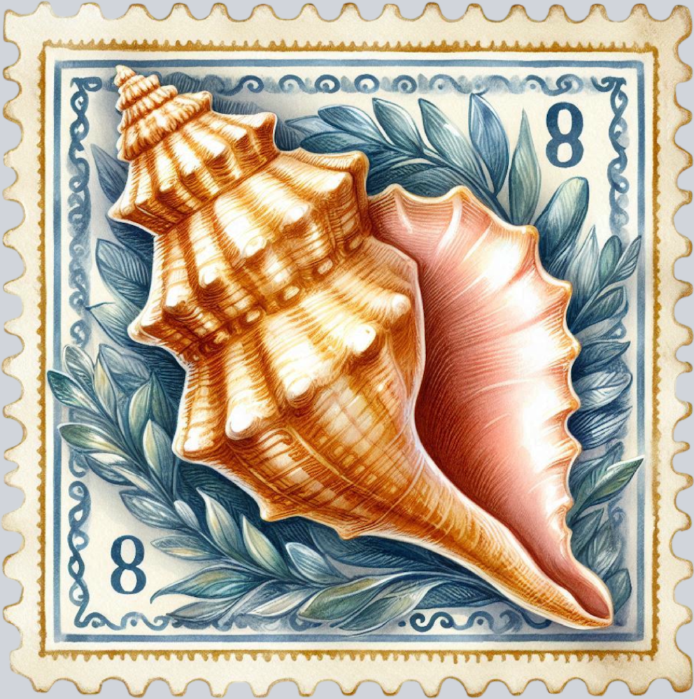DTF Transfer High Seas - Postage Shell