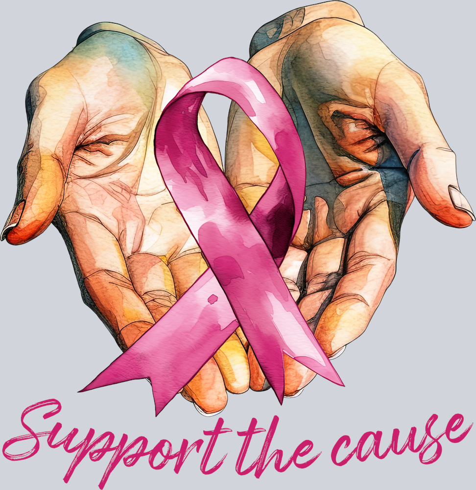 DTF Transfer Breast Cancer - Support the Cause