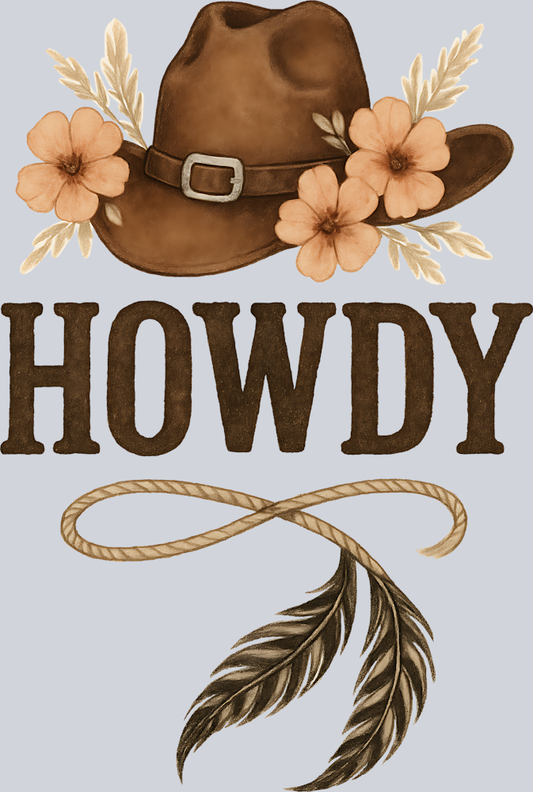 DTF Transfer Western - Howdy