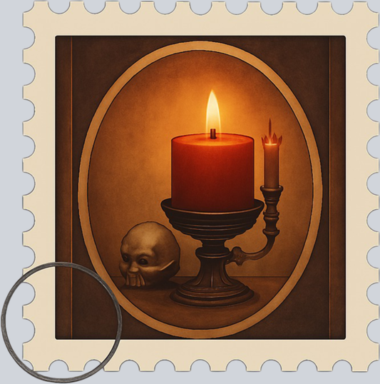 DTF Transfer Halloween - Postage Stamps 16