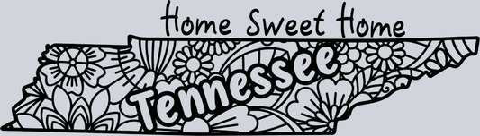 DTF Transfer Tennessee - Home Sweet Home