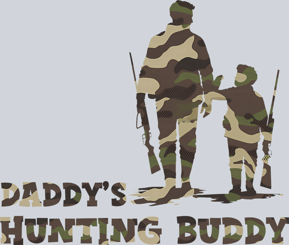 DTF Transfer Hunting - Daddy's Hunting Buddy