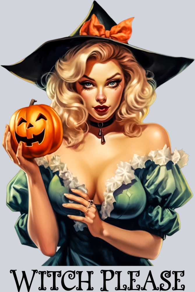 DTF Transfer Halloween - Witch Please