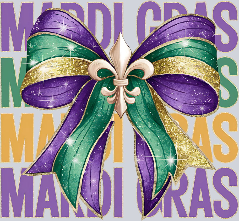 DTF Transfer Mardi Gras - Mardi Gras Mardi Gras Mardi Gras Mardi Gras