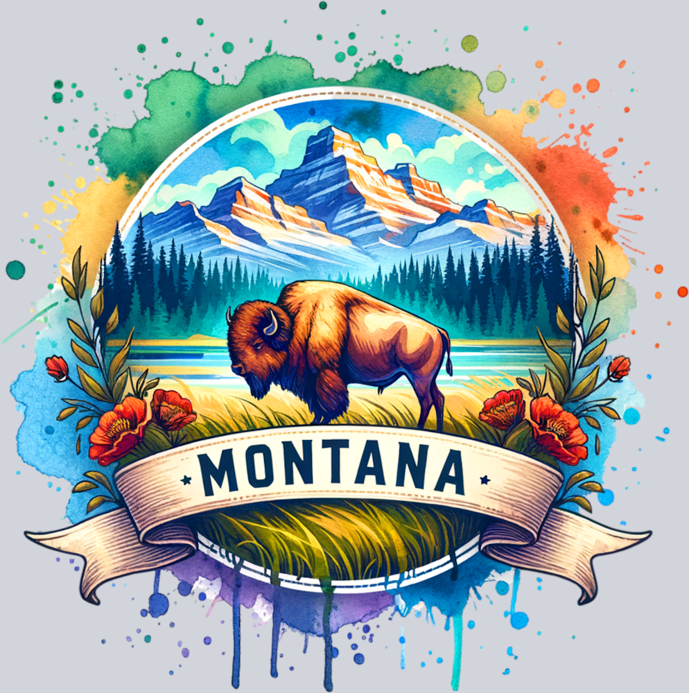 DTF Transfer Montana - Buffalo