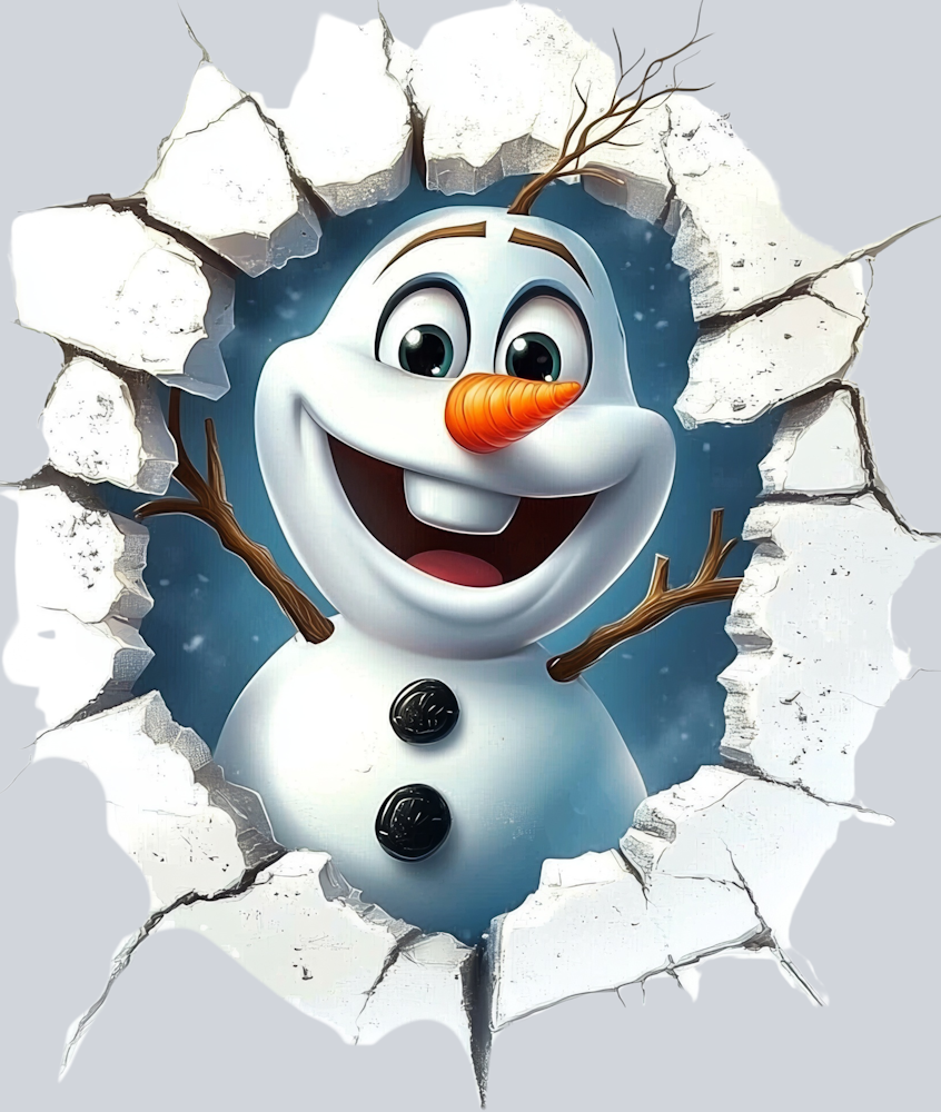 DTF Transfer Christmas - I'm Back Snowman