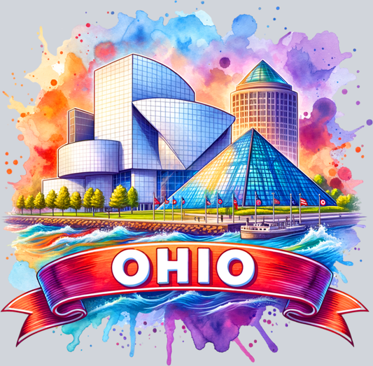 DTF Transfer Ohio - Retro Travel