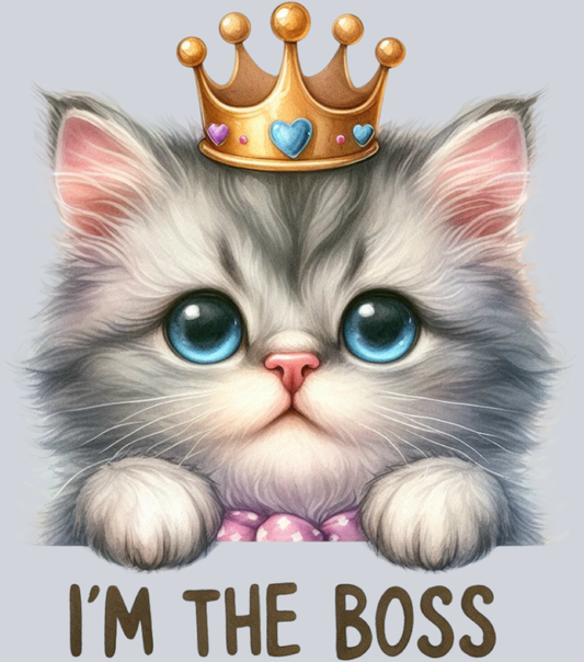 DTF Transfer Cats - I'm the Boss