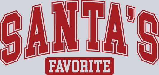 DTF Transfer Christmas - Santa's Favorite