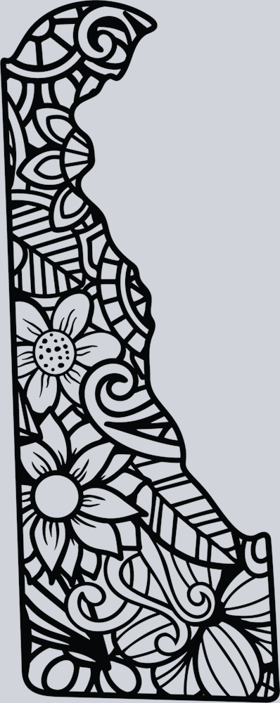 DTF Transfer Delaware - Mandala