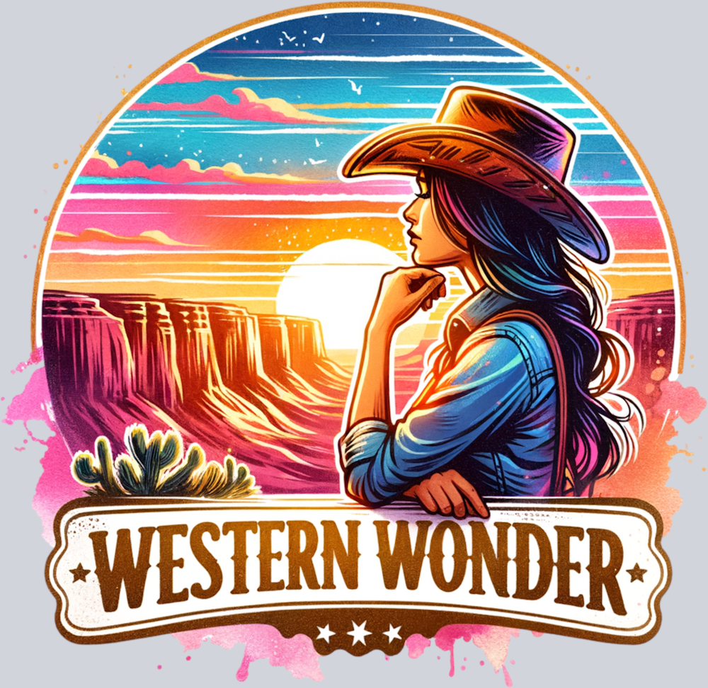 DTF Transfer Western - Western Wonder
