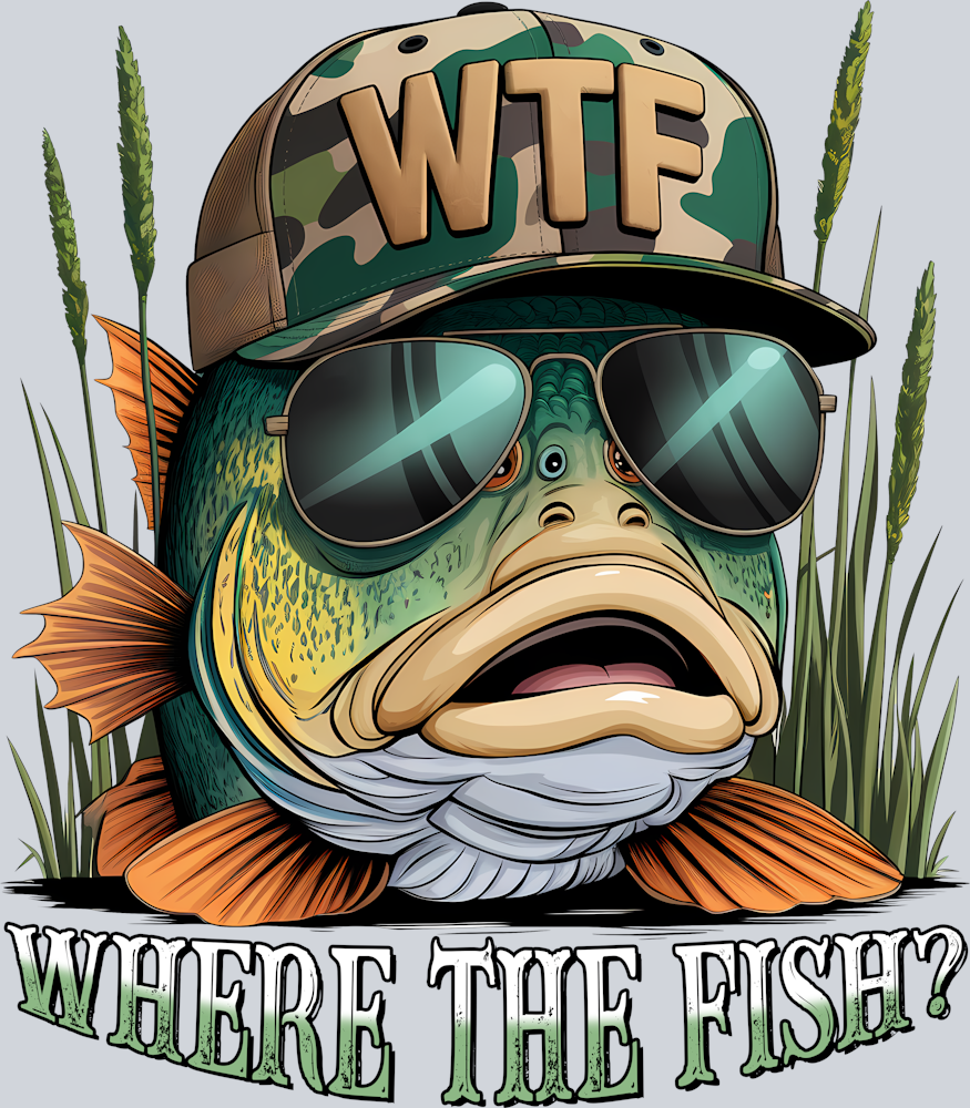 DTF Transfer Fishing - Where the Fish